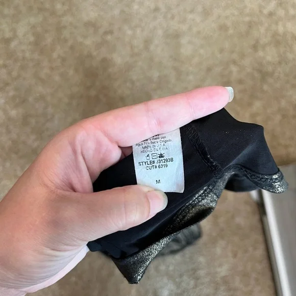 Paper Crane Metallic Maxi Dress - Picture 2 of 3